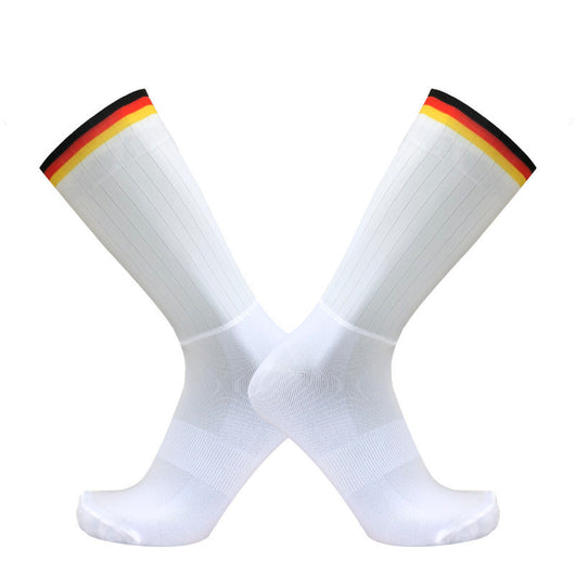 Calcetines Ciclismo Aerodinámicos Profesionales con Silicona Antideslizante - Image 6