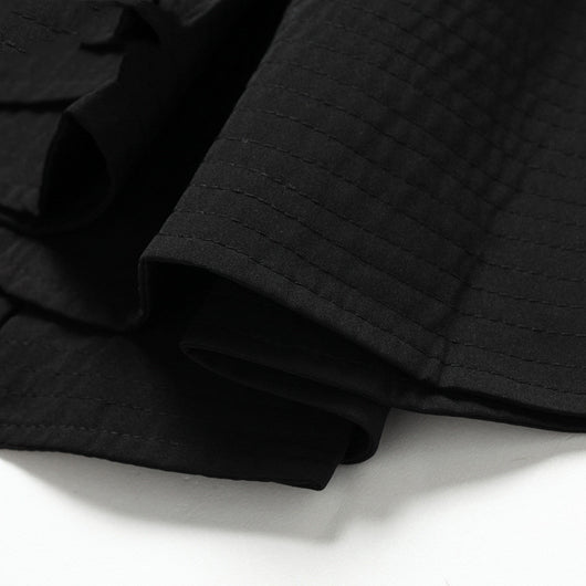 Blusa Elegante Cuello V con Volantes y Mangas de Nueve Puntos - Image 7