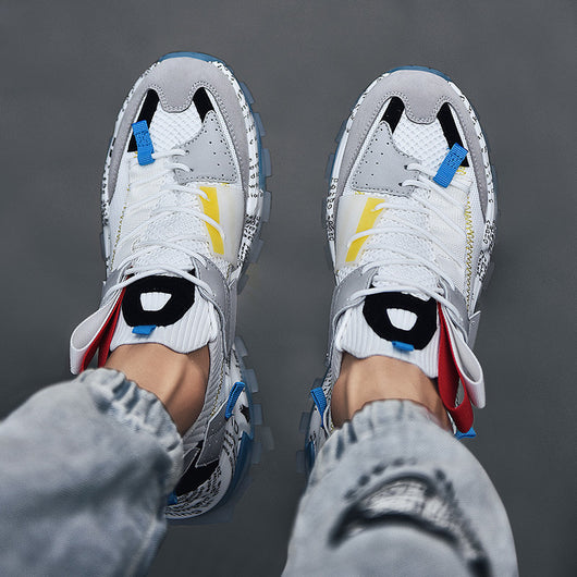 Zapatillas Deportivas Tejidas Transpirables con Estampado - Image 3