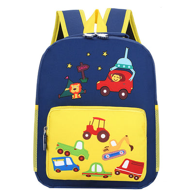 Mochila Escolar Infantil con Diseño de Animales - Ligera y Colorida - Image 3