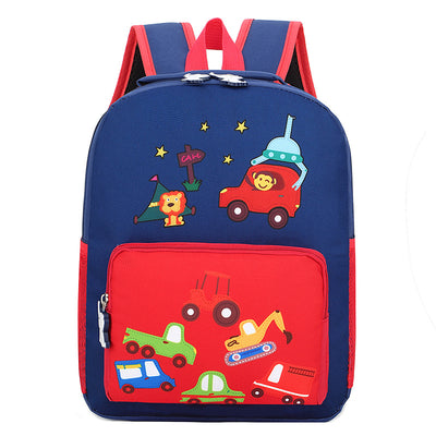 Mochila Escolar Infantil con Diseño de Animales - Ligera y Colorida - Image 4