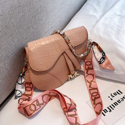 Bolso Bandolera Multicolor con Pañuelo de Seda - Accesorio de Moda para Mujer - Image 14