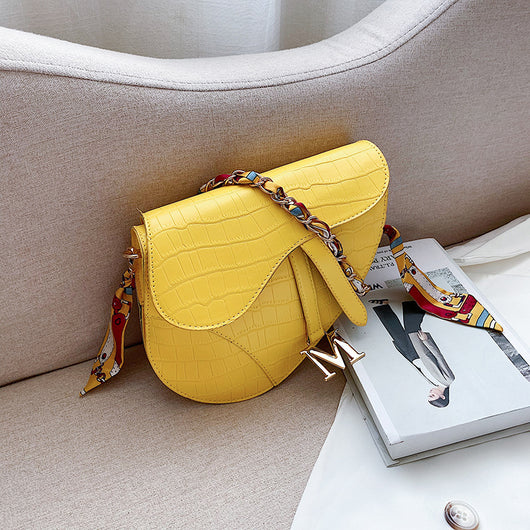 Bolso Bandolera Multicolor con Pañuelo de Seda - Accesorio de Moda para Mujer - Image 18