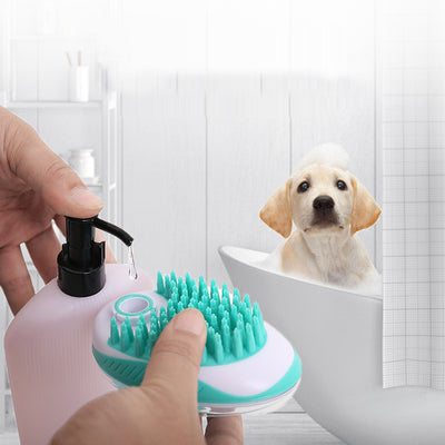 Cepillo Masajeador para Baño de Mascotas - Eliminador de Pelo - Image 12
