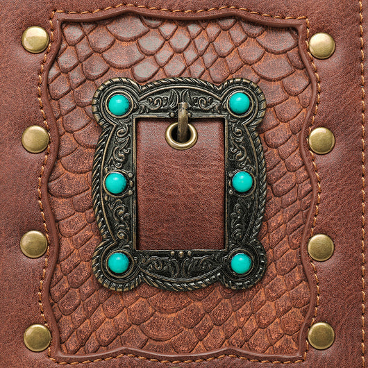 Bolso Diagonal Punk para Mujer con Diseño Asimétrico - Image 15