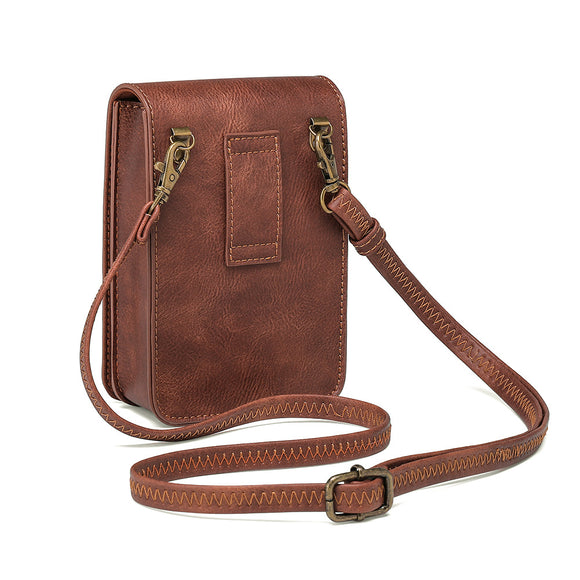 Bolso Diagonal Punk para Mujer con Diseño Asimétrico
