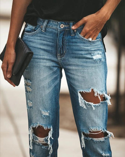 Dorothea - Jeans Premium de Diseñador con Detalles Rotos - Image 9