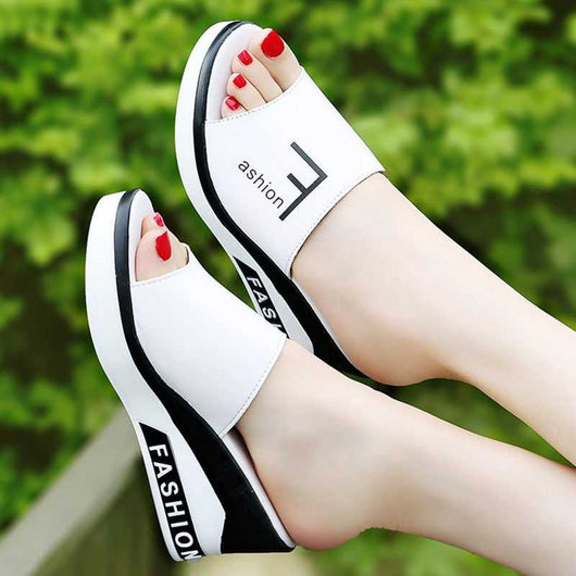 Pantuflas con Tacón Cuña Cómodo para Mujer - Image 14