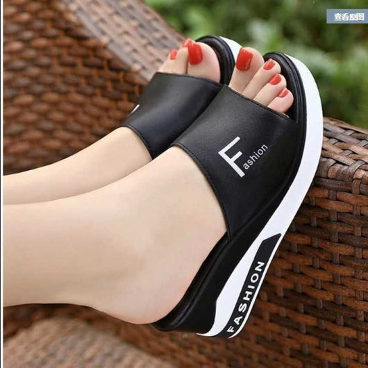 Pantuflas con Tacón Cuña Cómodo para Mujer - Image 7