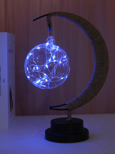 Lámpara Decorativa LED Luna y Estrellas con Alambre de Cobre - Image 10