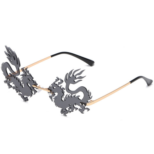Gafas de Sol Minimalistas Dragón y Fénix para Hombre y Mujer - Image 9