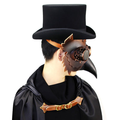 Máscara Steampunk Medieval de Pico de Peste - Image 9