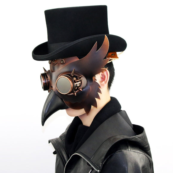 Máscara Steampunk Medieval de Pico de Peste