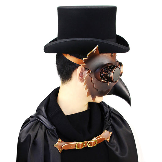 Máscara Steampunk Medieval de Pico de Peste - Image 4