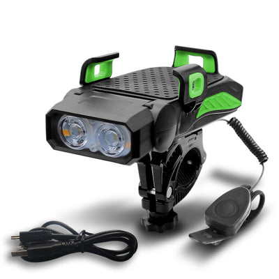 Luz Frontal LED Recargable para Bicicleta - Faro Antideslumbrante