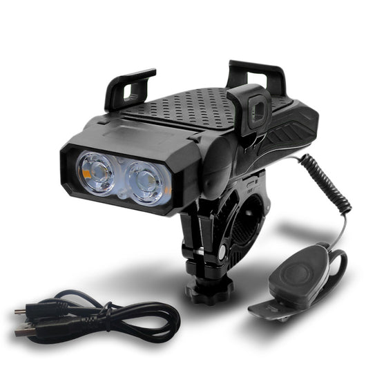 Luz Frontal LED Recargable para Bicicleta - Faro Antideslumbrante - Image 3