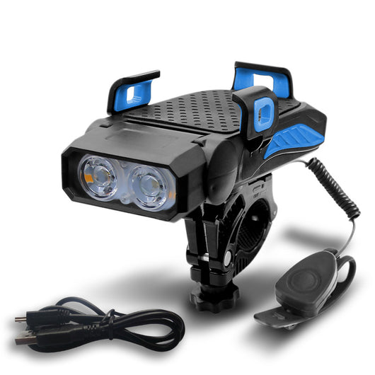 Luz Frontal LED Recargable para Bicicleta - Faro Antideslumbrante - Image 7