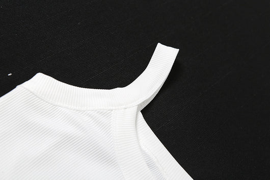 Jumpsuit Ajustado con Escote Tipo Cabestrillo - Image 15