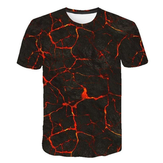 Playera Estampada Transpirable de Manga Corta para Verano - Image 14