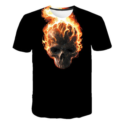 Playera Estampada Transpirable de Manga Corta para Verano - Image 21
