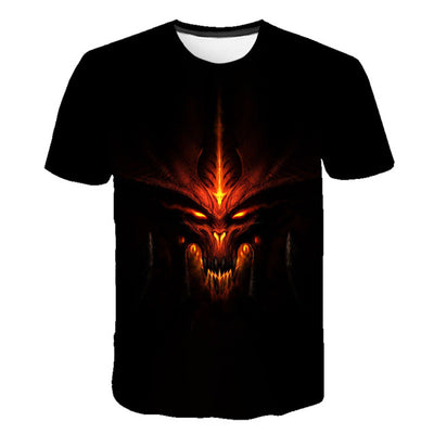 Playera Estampada Transpirable de Manga Corta para Verano - Image 8