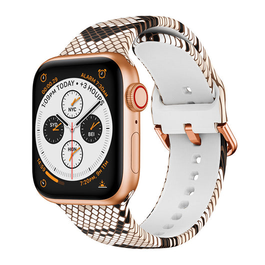 Correa de Silicona Estampada con Diseño Apple - Image 11