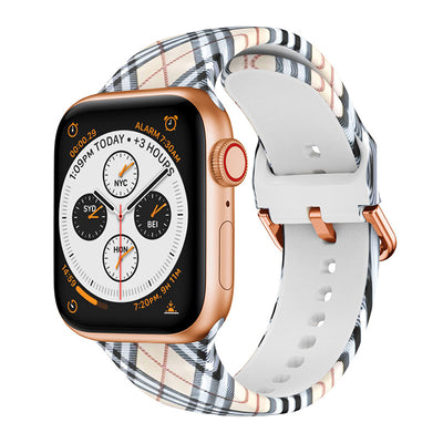 Correa de Silicona Estampada con Diseño Apple - Image 4