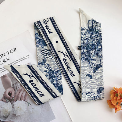 Diadema Estampada con Cintas para Damas - Image 16