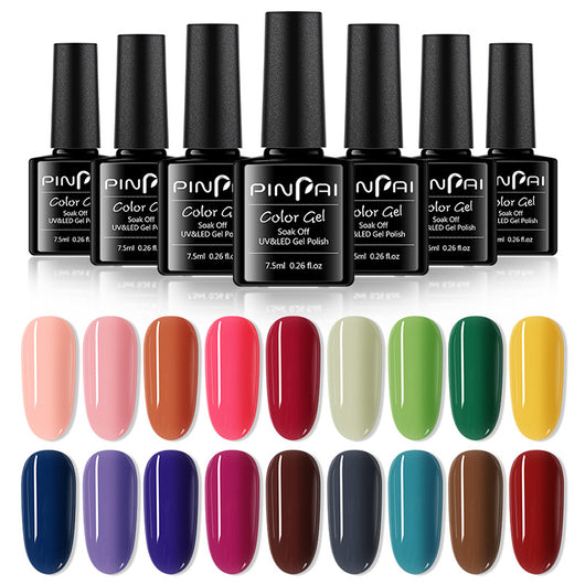 Kit Adhesivo Fotopolimerizable para Uñas de Salón Profesional
