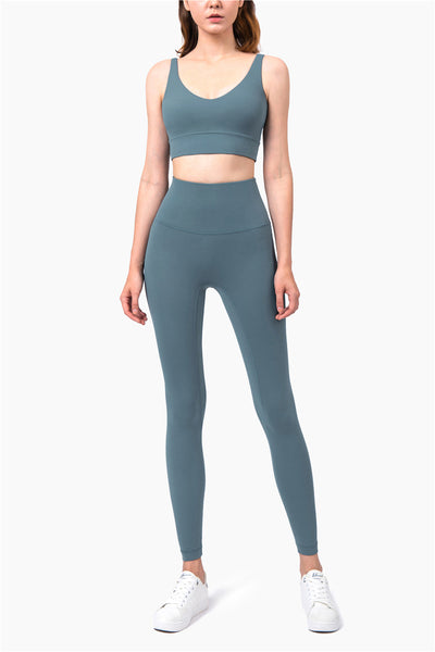 Pantalones Deportivos de Cintura Alta Reductores con Efecto Push-Up - Image 4