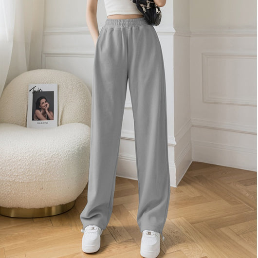 Pantalones Palazzo Cintura Alta con Cordón Drapeado - Image 7