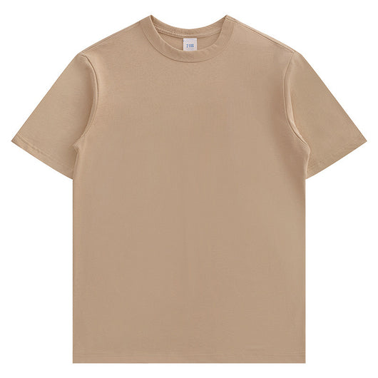 Camiseta Básica de Algodón Manga Corta Unisex