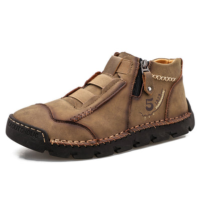 Zapatos Casuales de Cuero Estilo Británico - Diseño Moderno Punta Redonda - Image 3
