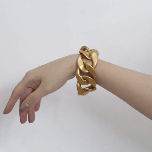 Pulsera Cadena Gruesa Boho Punk CCB Acero Inoxidable para Hombre y Mujer - Image 10