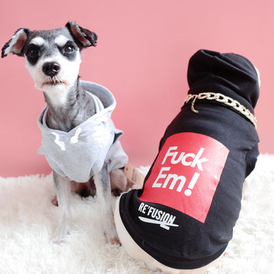 Chaleco Veraniego con Capucha para Perros y Gatos - Camiseta Estampada Fadou - Image 13