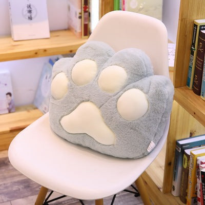 Cojín Grande Adorable con Diseño de Patitas de Gato y Corazones - Image 12