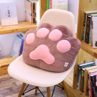 Cojín Grande Adorable con Diseño de Patitas de Gato y Corazones - Image 9