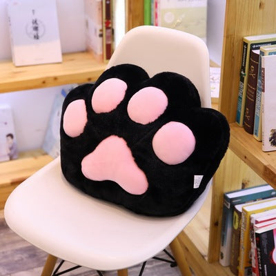 Cojín Grande Adorable con Diseño de Patitas de Gato y Corazones - Image 2