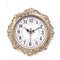 Reloj de Pared Retro Europeo Silencioso para Decoración del Hogar
