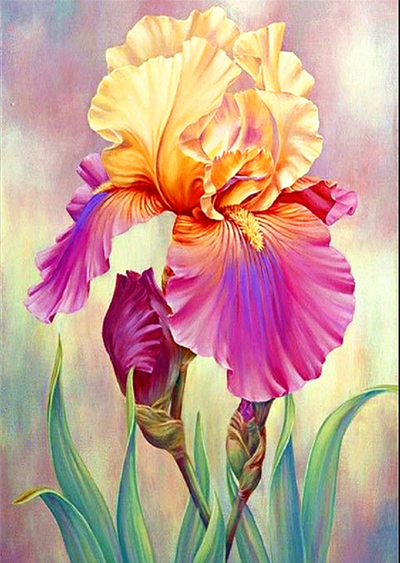 Cuadro de Diamantes Flores Rosa - Pintura Decorativa DIY - Image 36