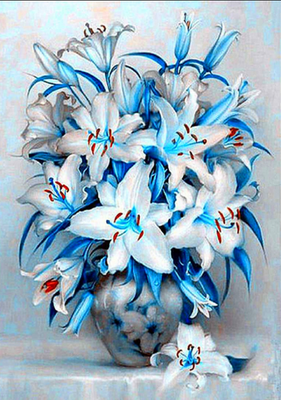 Cuadro de Diamantes Flores Rosa - Pintura Decorativa DIY - Image 25