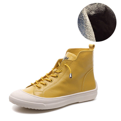 Botines de Cuero Genuino para Mujer - Caña Alta Clásica - Image 8