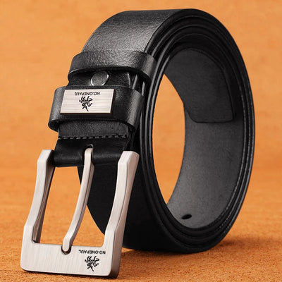 Cinturón Ajustable para Hombre con Hebilla de Aleación Trend