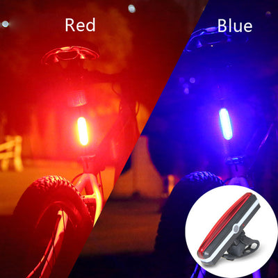 Luz Trasera LED Recargable USB para Bicicleta - Faro de Seguridad COB con Modo Intermitente - Image 7