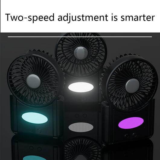Ventilador Silencioso Portátil con Luz LED - 23 Horas de Autonomía - Image 11