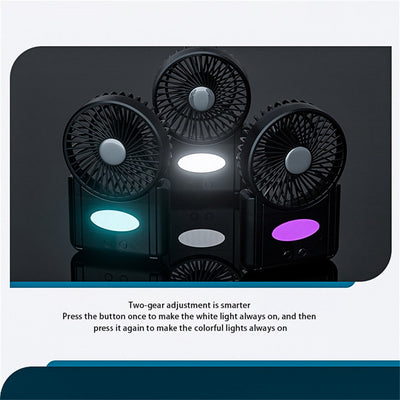 Ventilador Silencioso Portátil con Luz LED - 23 Horas de Autonomía - Image 10