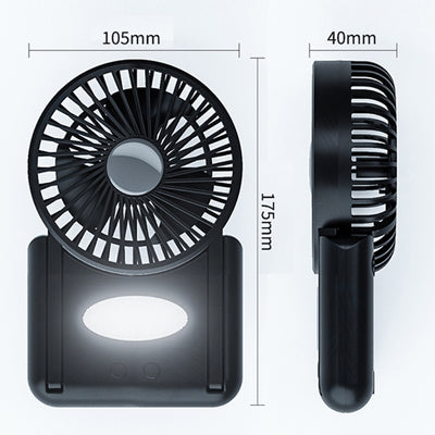 Ventilador Silencioso Portátil con Luz LED - 23 Horas de Autonomía - Image 12