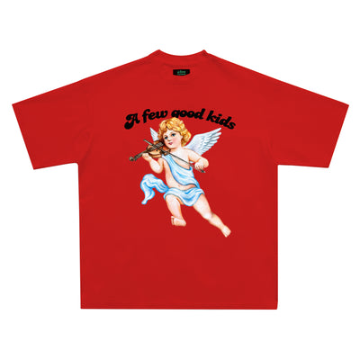 Playera Hombre Ángel Musical con Impresión Multicolor Tendencia Actual - Image 7