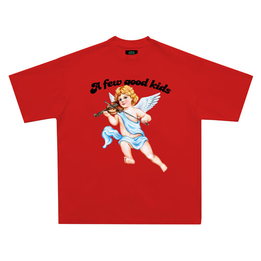 Playera Hombre Ángel Musical con Impresión Multicolor Tendencia Actual - Image 7