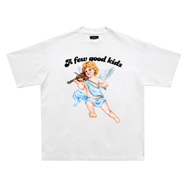 Playera Hombre Ángel Musical con Impresión Multicolor Tendencia Actual - Image 5